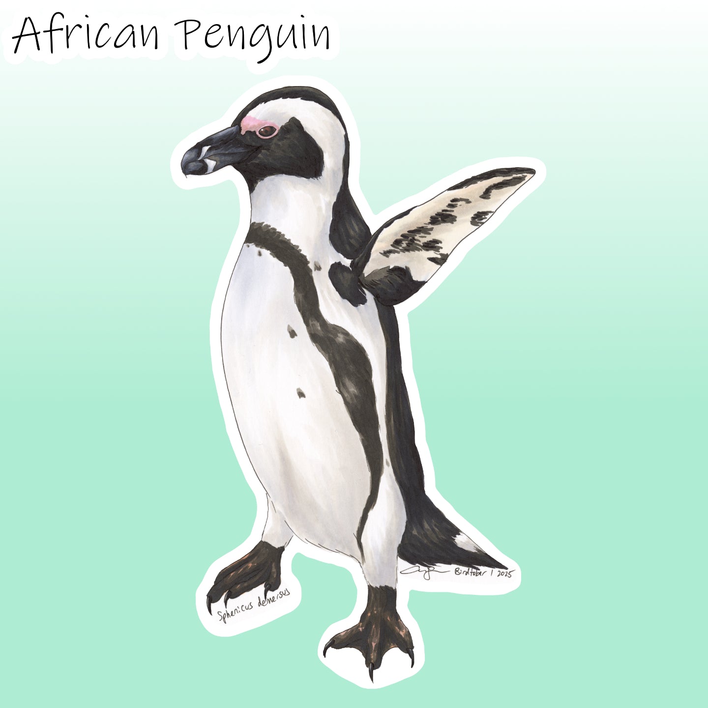 Birdtober 2025 Stickers