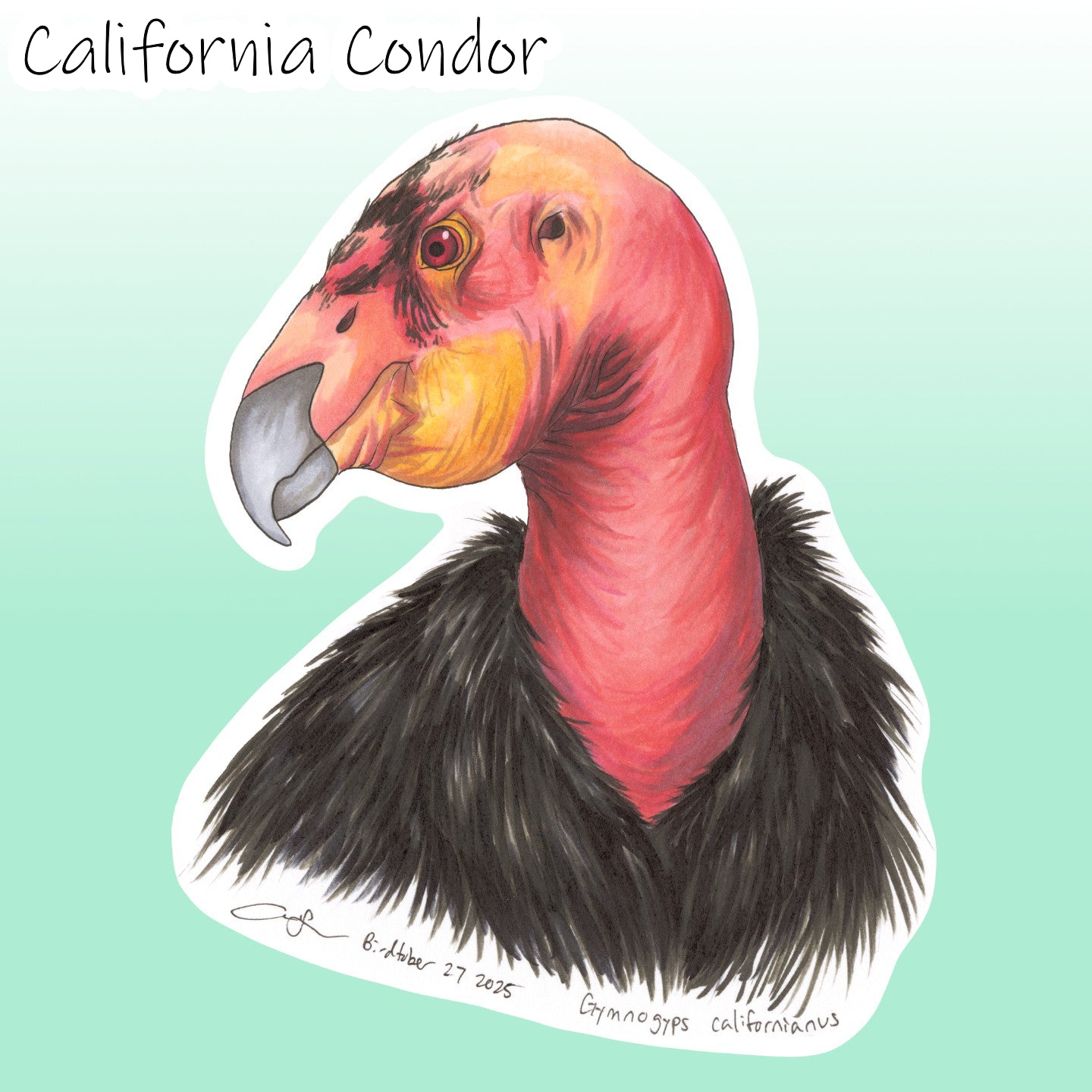 Birdtober 2025 Stickers