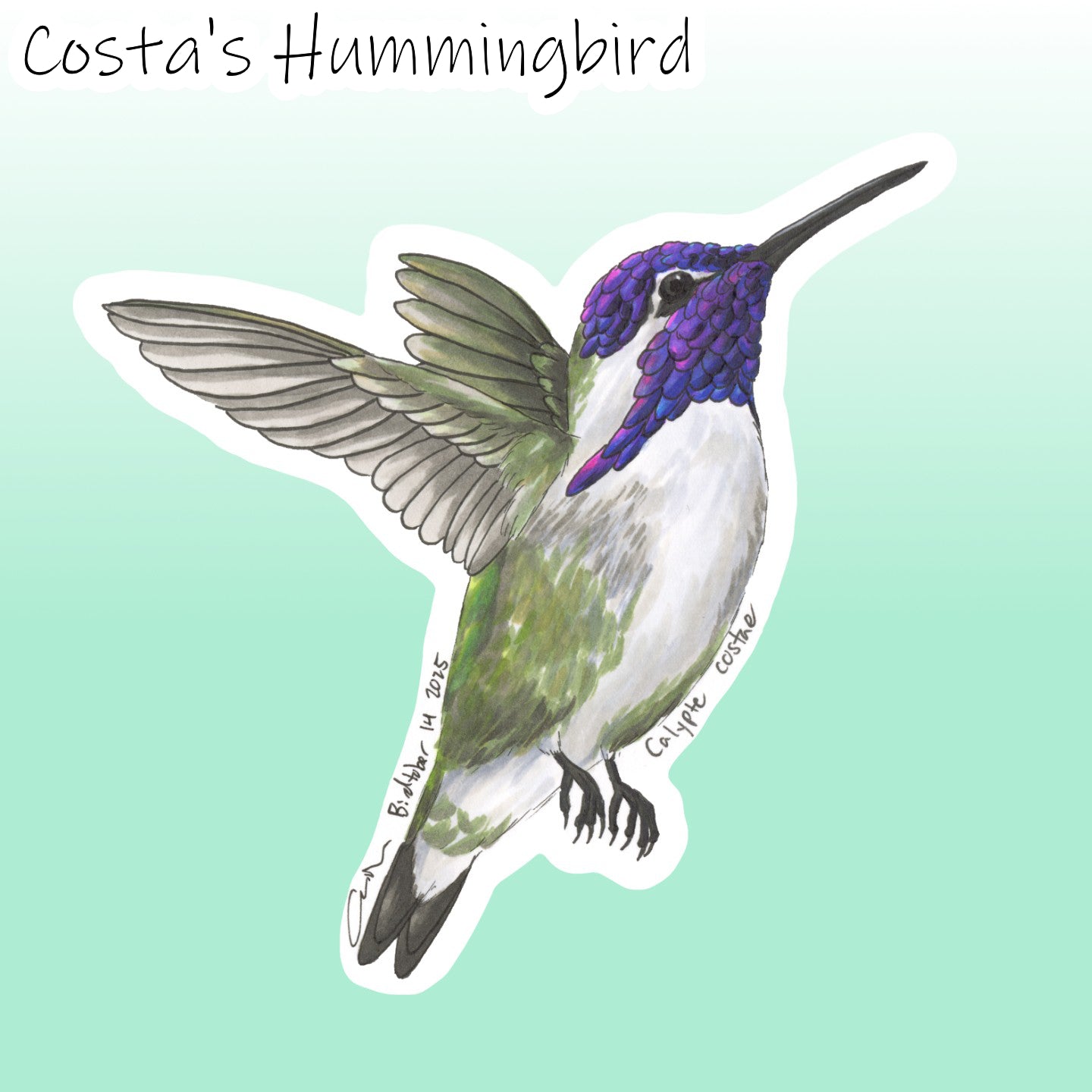 Birdtober 2025 Stickers