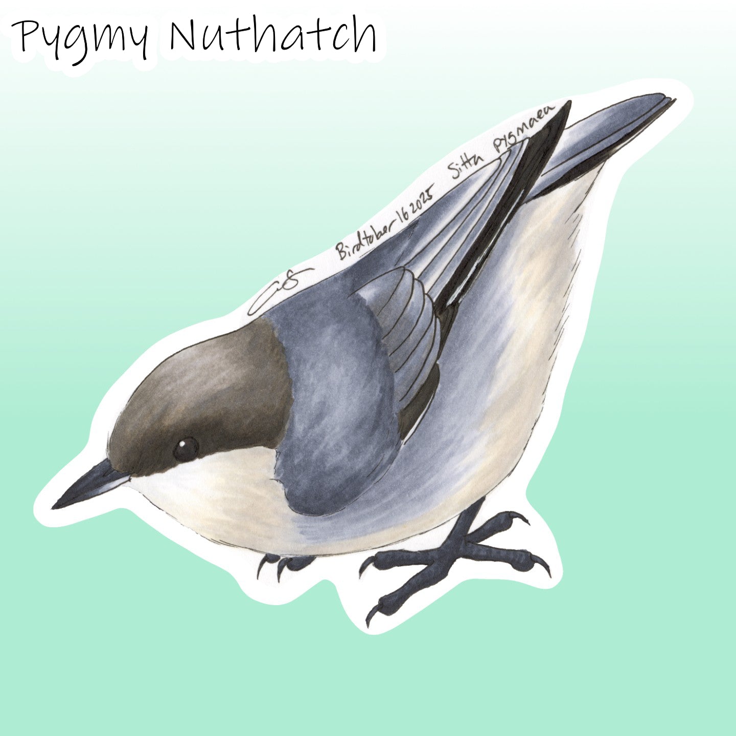 Birdtober 2025 Stickers