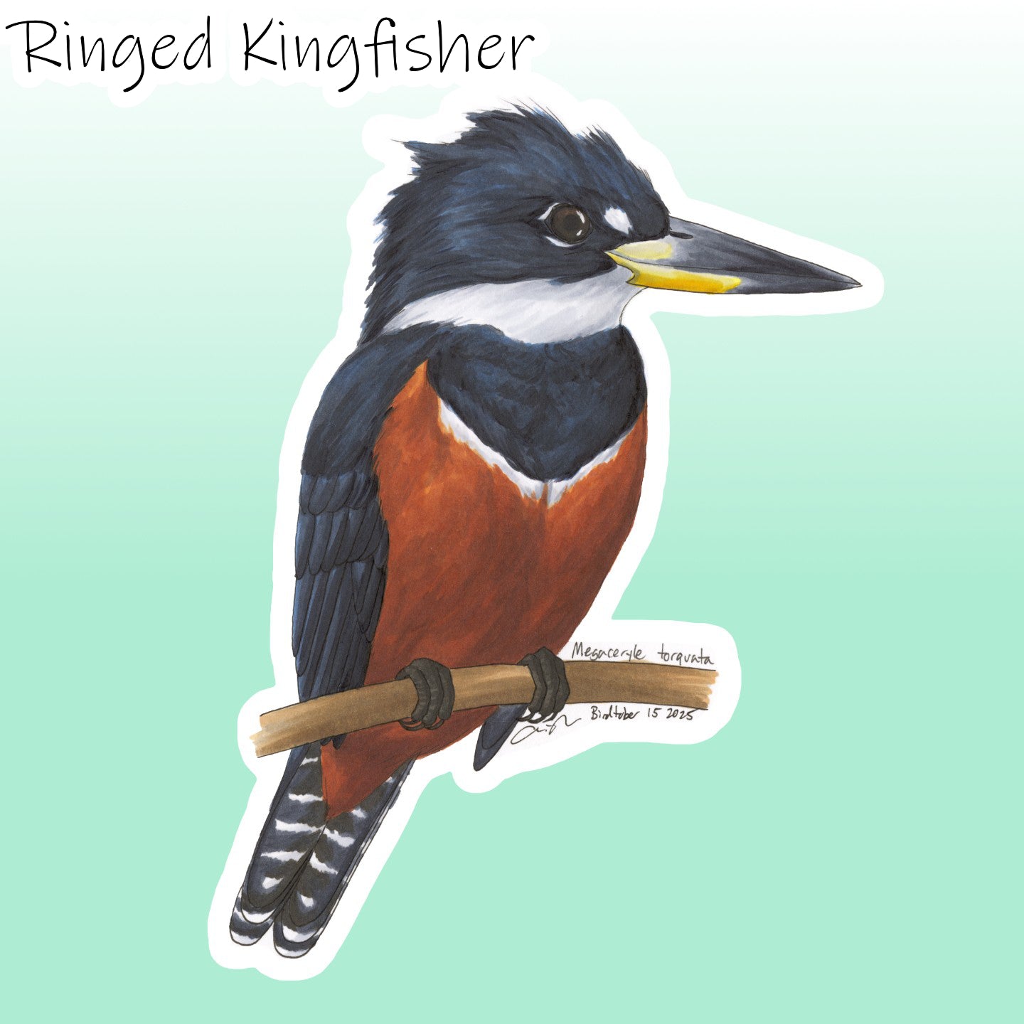 Birdtober 2025 Stickers