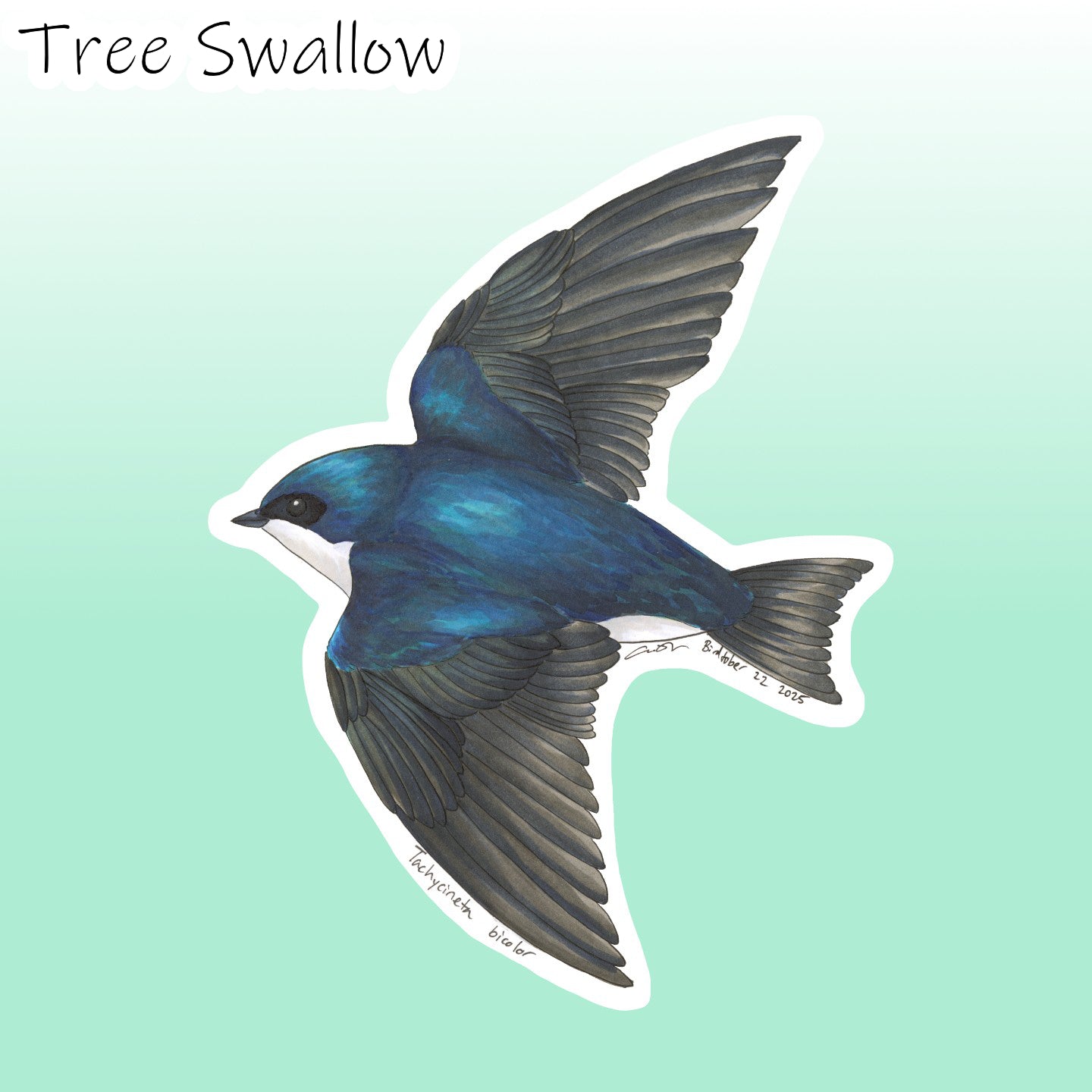 Birdtober 2025 Stickers