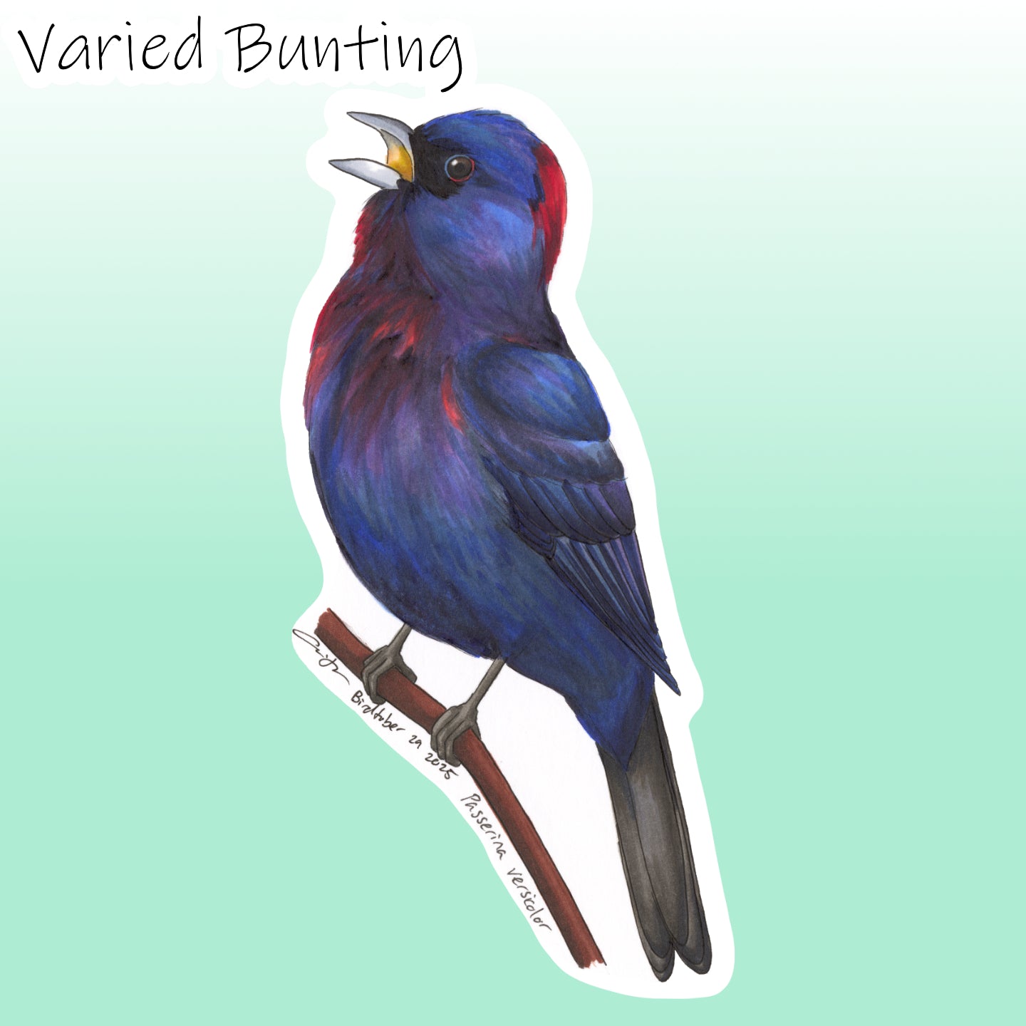 Birdtober 2025 Stickers