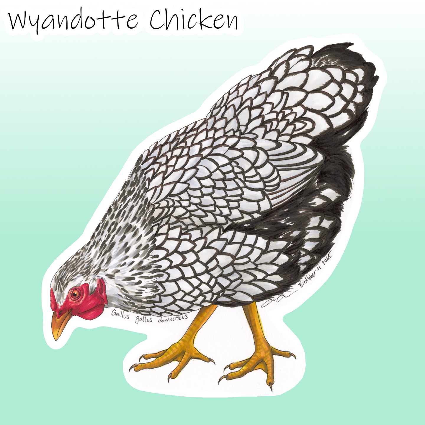 Birdtober 2025 Stickers