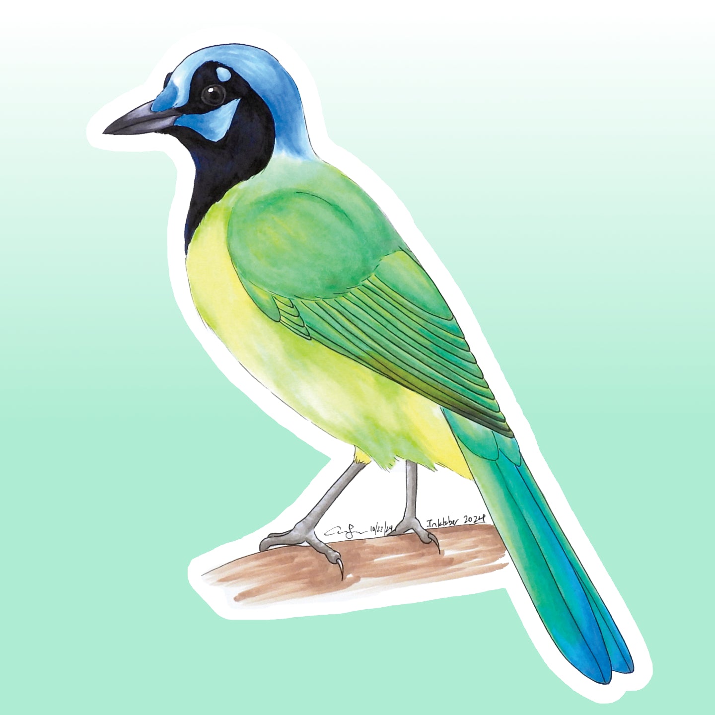 Birdtober 2024 Stickers