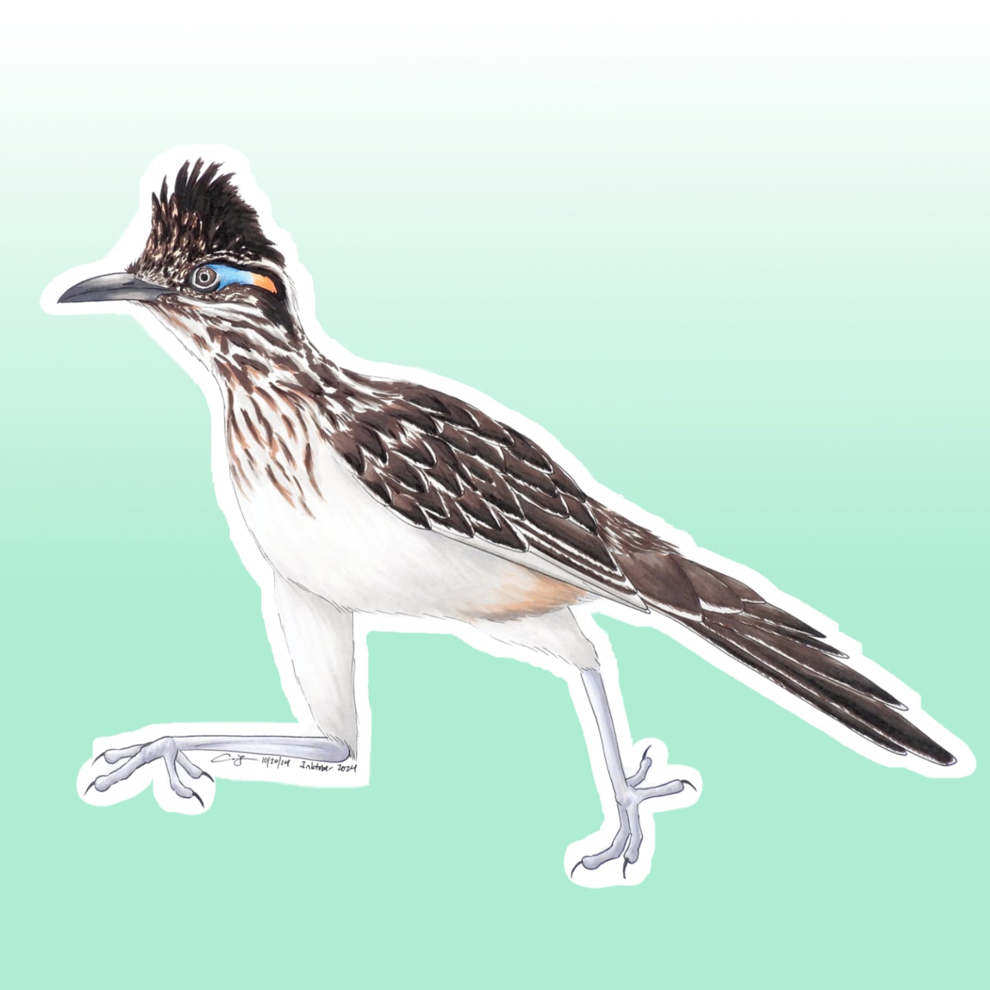 Birdtober 2024 Stickers